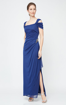 Petite - Camille Cowl Neck Gown