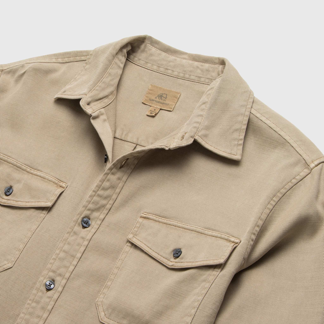 Jeb Tencel Shirt - Chinchilla-gallery-44067650175234