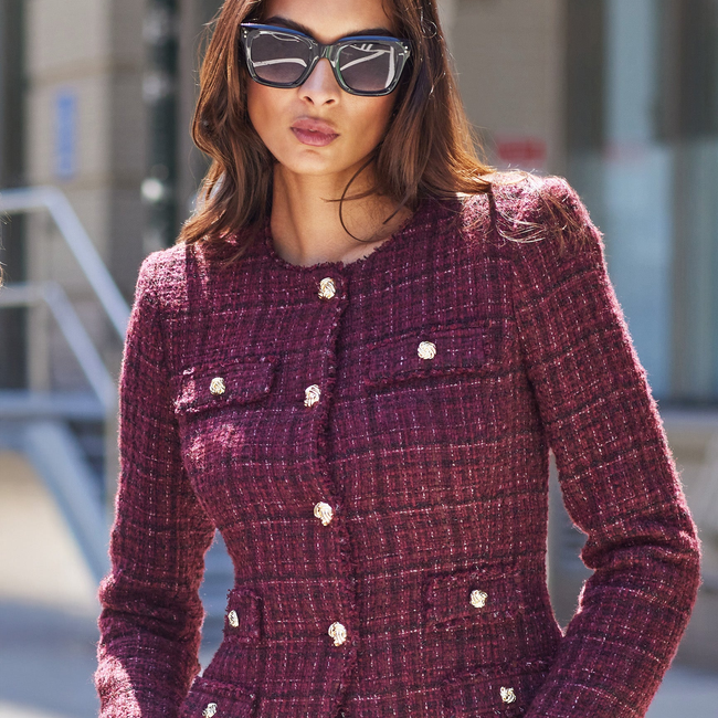 Havana Tweed Jacket-gallery-44999486570746