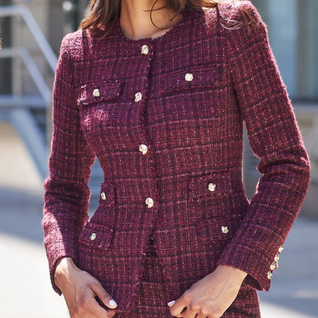 Havana Tweed Jacket-gallery-44999486570746