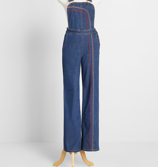 Rainbow With Me Overalls