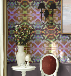 Peel and Stick Wallpaper - Bakuba Lodge / Kola