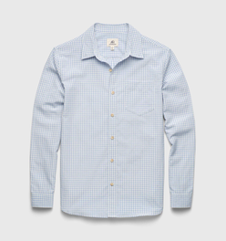 Brian Seersucker Shirt - Blue