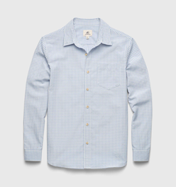 Brian Seersucker Shirt - Blue