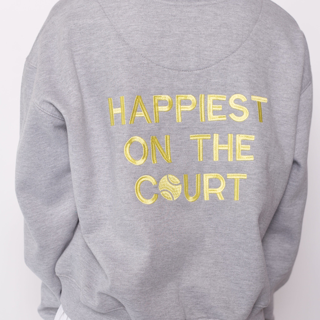 Happiest On The Court™ Tennis Sweatshirt-gallery-35118718255264