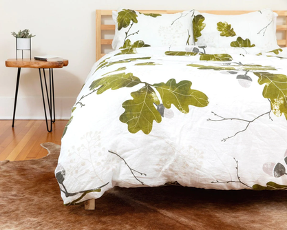 Organic European Linen Duvet Cover Set | Agern