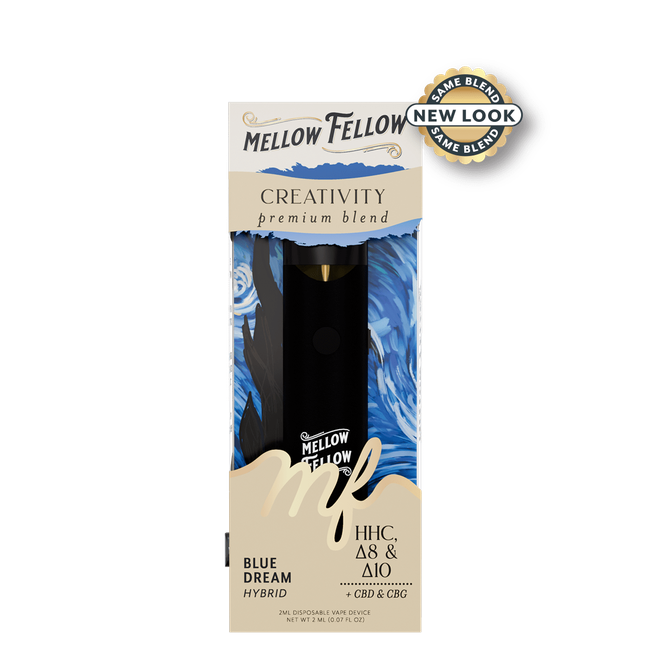 Creativity Blend 2ml Disposable Vape - Blue Dream (Hybrid)-gallery-37152037601486