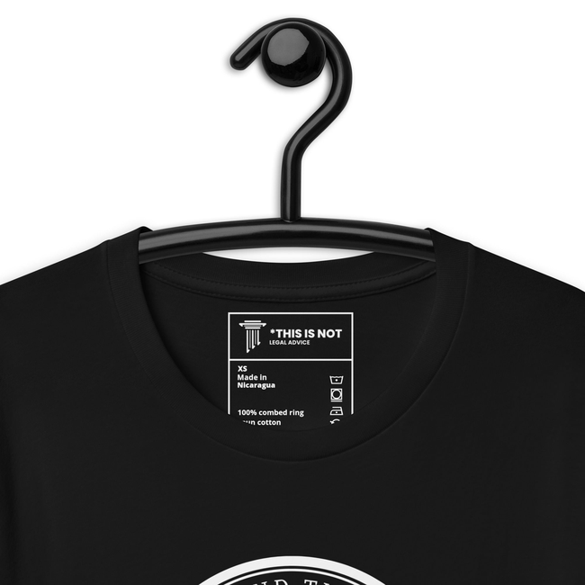 Not Your Lawyer Unisex t-shirt-gallery-33166841741378