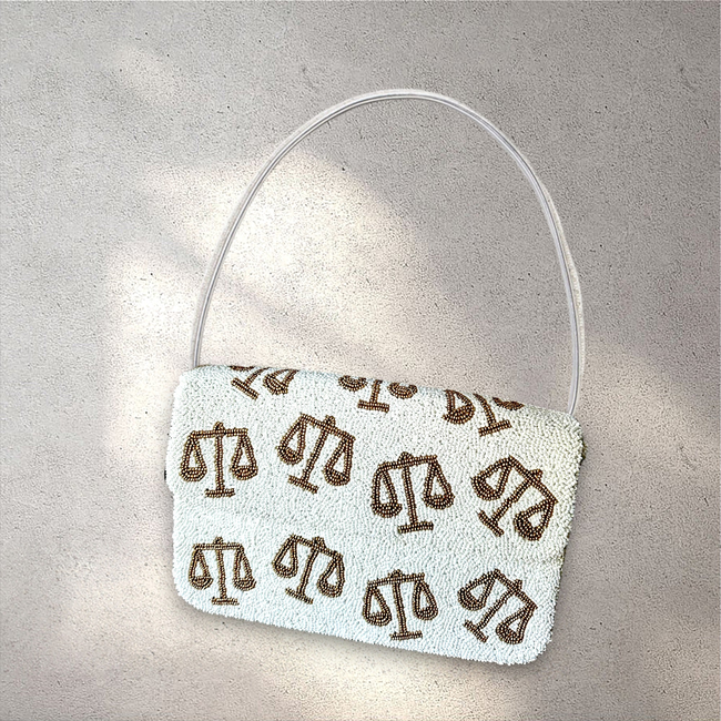 Scales of Justice Beaded Bag-gallery-32259469541442