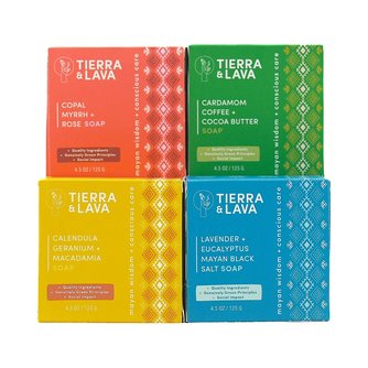 Tierra & Lava Tierra & Lava 4 Soap Set