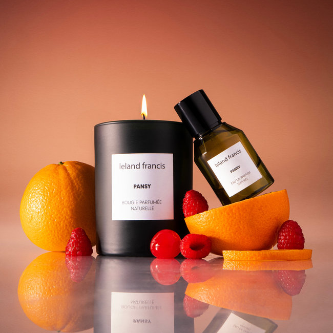 Pansy Collection - Bougie Parfumée & Eau de Parfum Set-gallery-46250892165428