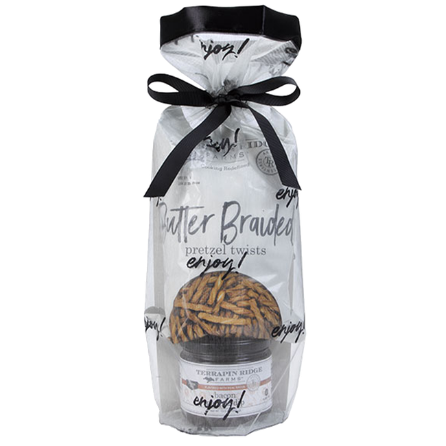 Everyday Grab and Go Giftset with Bacon Pepper Dip and Braided Butter Pretzels-gallery-31497092694081