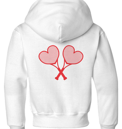 Love All Tennis Kids Hooded Sweatshirt