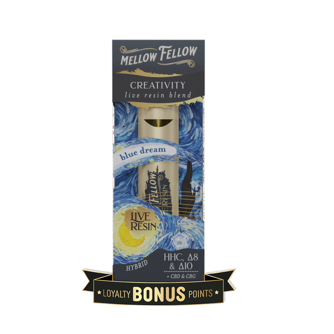 Creativity Blend 2ml Live Resin Disposable Vape - Blue Dream (Hybrid)-gallery-36574069620942