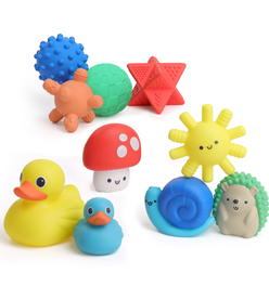 Itzy Splash Gift Set™ 10-Piece Bath Toys