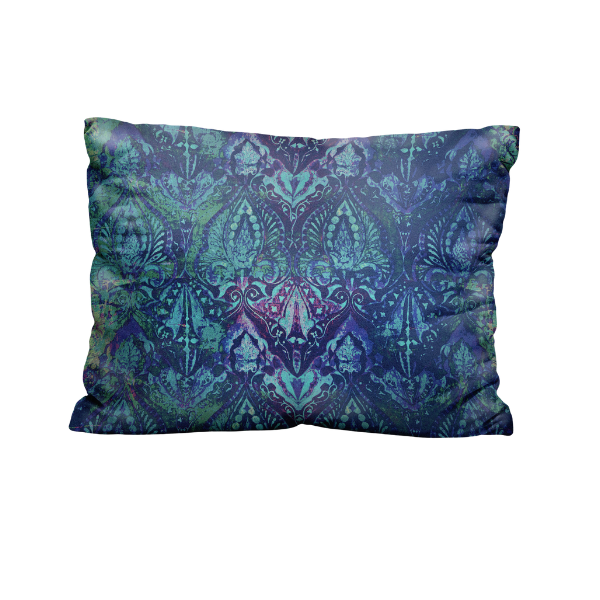 Luxury Paisley Pillow - Neela Blue-gallery-30599061307505