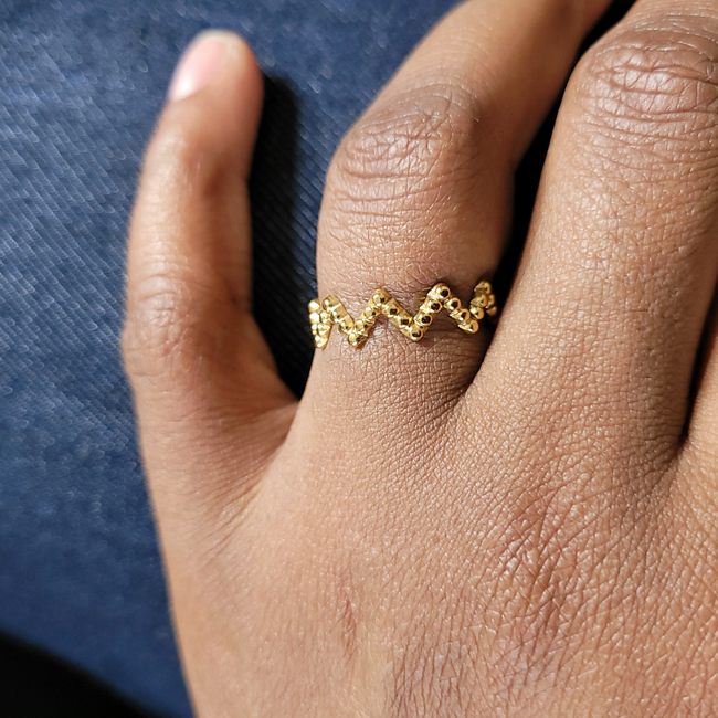 Ayzen Gold Ring-gallery-42474077094138