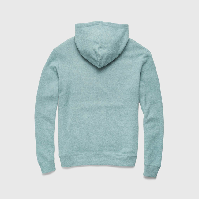 Justin Cashmist Fleece Hoodie - Aqua Heather-gallery-44025214664962