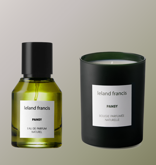 Pansy Collection - Bougie Parfumée & Eau de Parfum Set