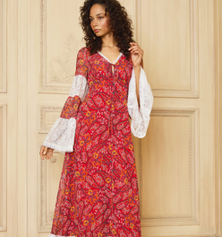 GUNNE SAX by ModCloth Josephina Bell Sleeve Dress - Limited Edition