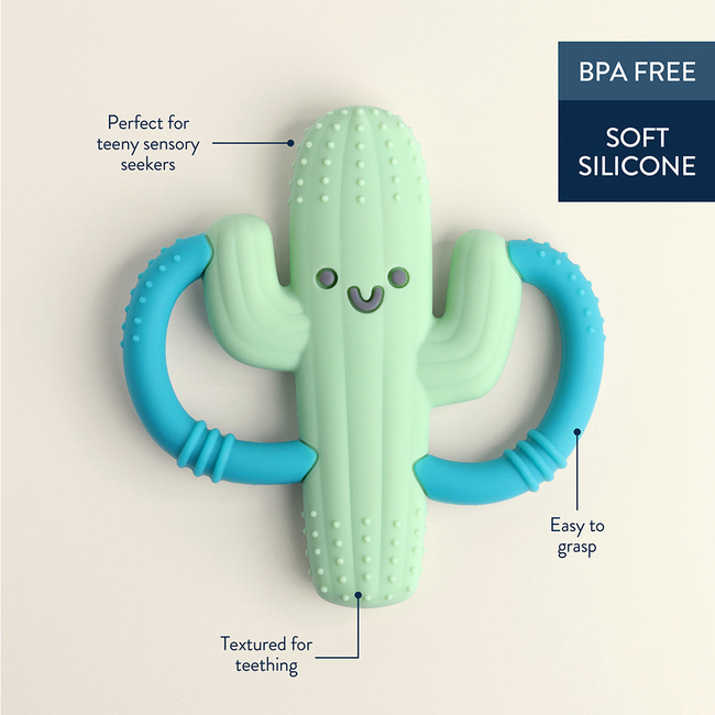 Chew Crew™ Silicone Handle Teether-gallery-36028508438699
