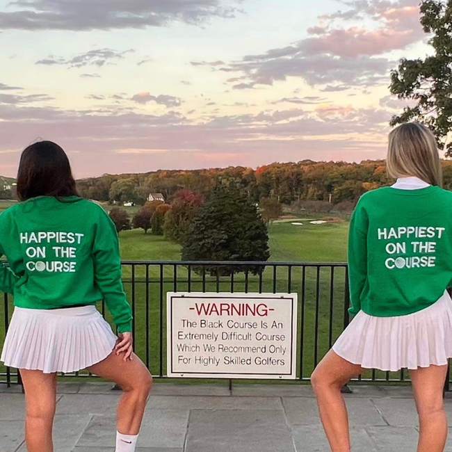 Happiest on the Course™ golf sweatshirt-gallery-34966173155488
