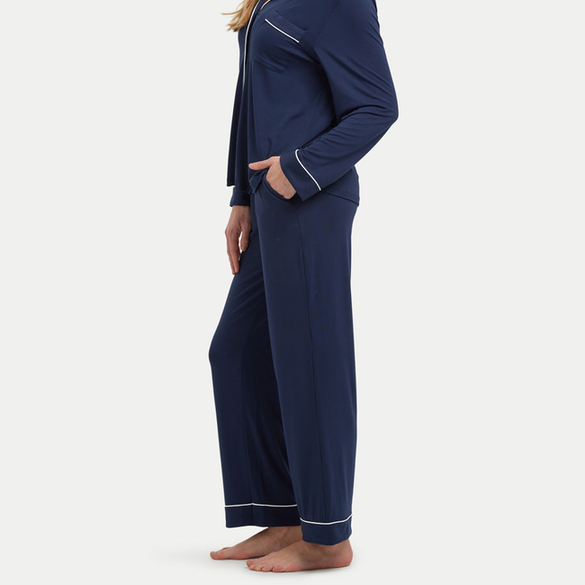 Long Sleeve Bamboo Pajama Set-gallery-41445327306992