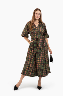 Downtime Belted Caftan - McKenzie