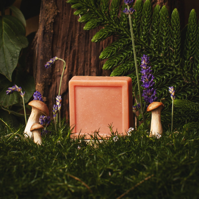 ROSE CLAY & LAVENDER GOATS MILK SOAP-gallery-39236777541794