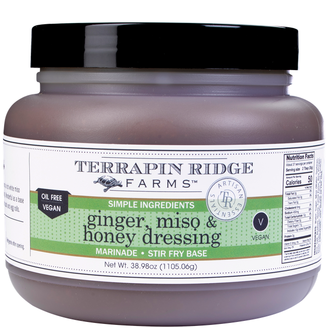 Ginger, Miso & Honey Dressing - Quart-gallery-64062552605038
