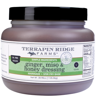 Ginger, Miso & Honey Dressing - Quart