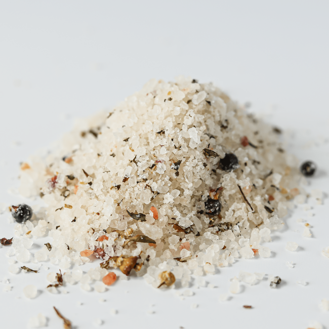 Whispering Woods Bath Salts - 6 oz | Herbal Bath Soak with Chamomile & Rosemary-gallery-32435652067398