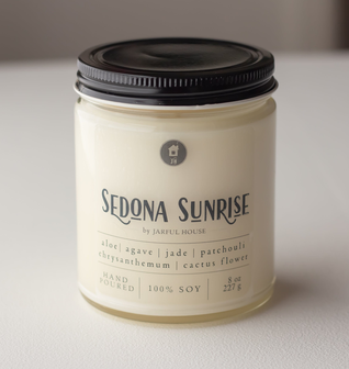 Sedona Sunrise Soy Candle 8 oz