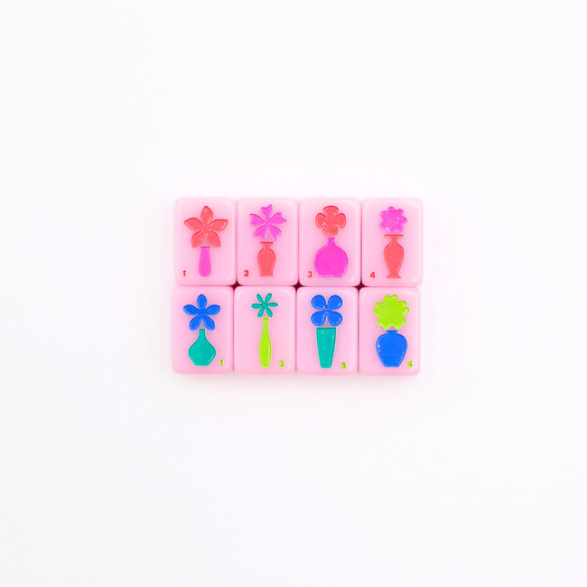 MINI TRAVEL MAHJONG | Mini Anywhere Series | Pink-gallery-50432680395063