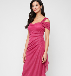 Regular - Hannah Glitter Mesh Gown
