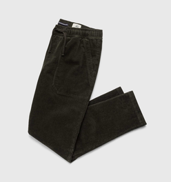 Tyler Corduroy Utility Pant - Peat Moss
