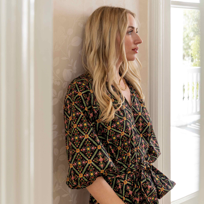 Downtime Belted Caftan - McKenzie-gallery-51106430189856