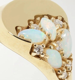 Opal Signet Ring