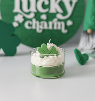 Mini Dessert Candle Shamrock