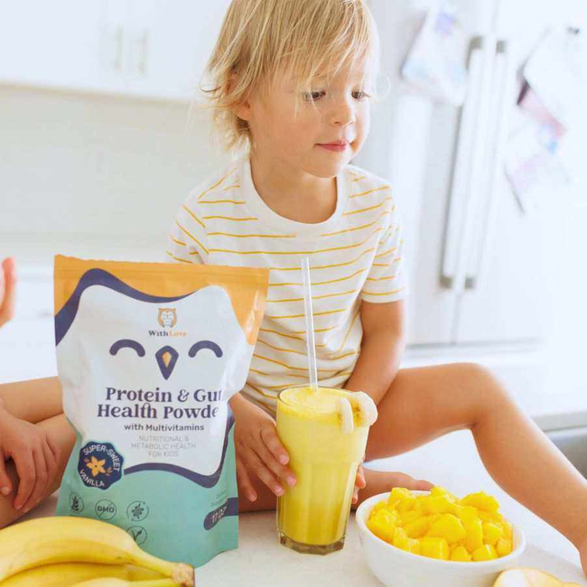 WithLove Protein & Probiotic Powder w/ Multivitamins - Non-Diary (Hydrolyzed Beef Protein)-gallery-38738010472604
