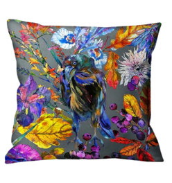Ravenswood Mystery Left Facing Bird Pillow