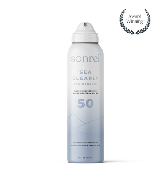 Sea Clearly® Organic SPF 50 Clear Sunscreen Mist