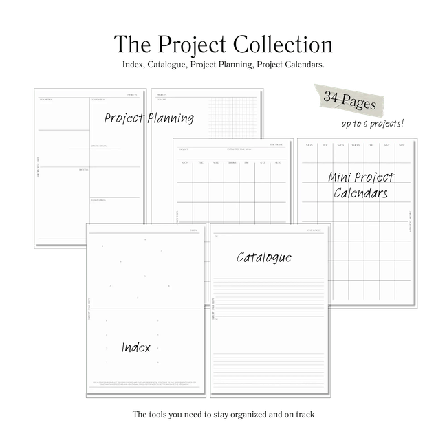 Project Inserts (Index, Catalogue, Project Planning, Project Calendar)-gallery-31588162076768