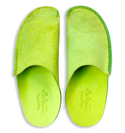 Green CP Slippers Minimalist