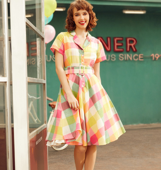 The Soda Fountain Sweetheart Dress