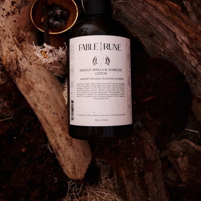 SMOKED VANILLA & REDWOOD BODY LOTION-gallery-39236779049122