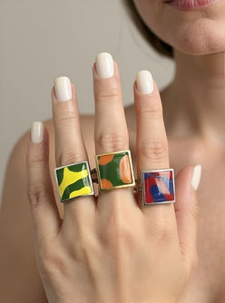 Funky Adjustable Rings