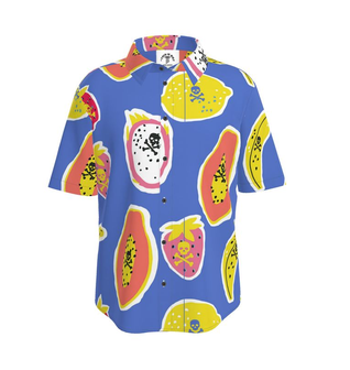 Fruit of the Poisonous Tree Men's Short Sleeve Button Up