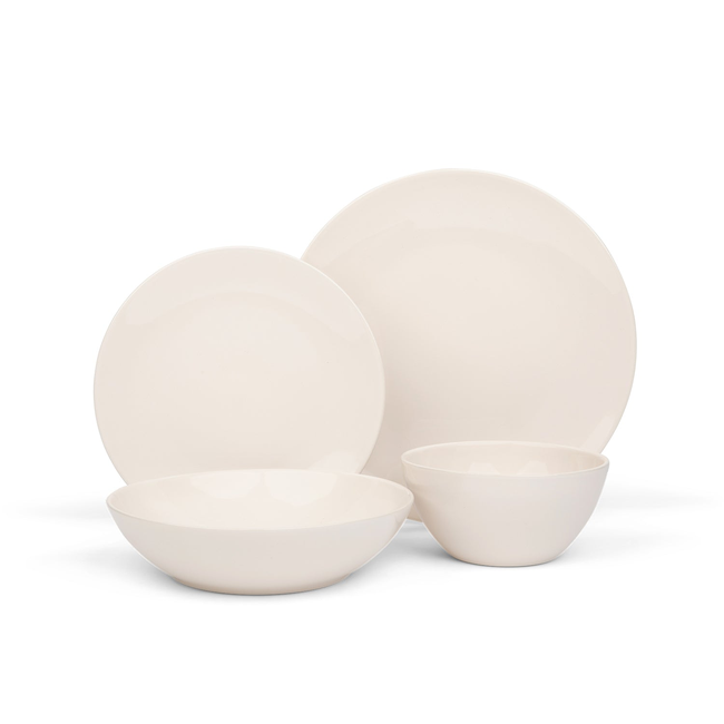 Ceramic Stoneware Tableware (16-Piece Set, 4 Place Settings)-gallery-53829109875060