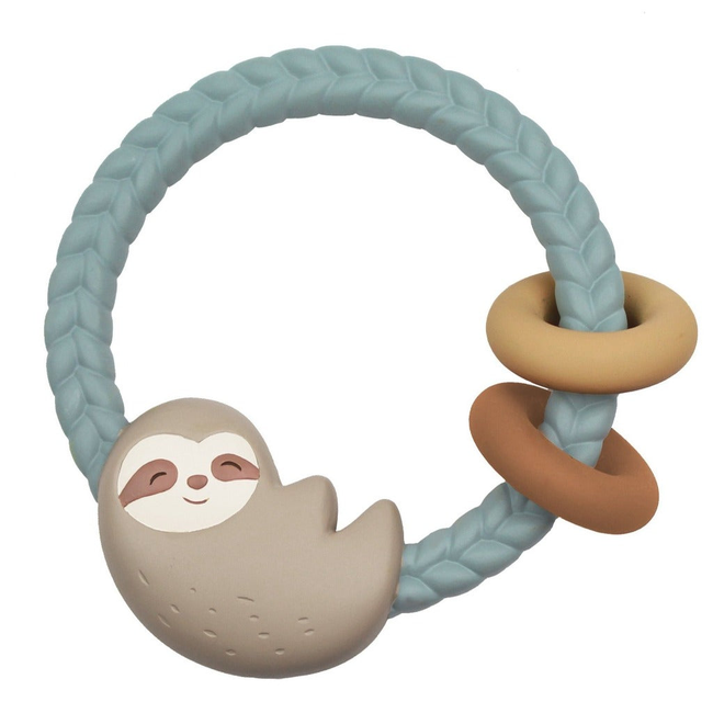 Ritzy Rattle® with Teething Rings-gallery-28292351393963